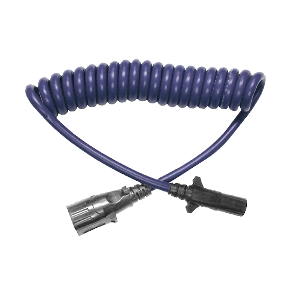 Blue Ox BX88254 7-Wire to 4-Wire Coiled Electrical Cable