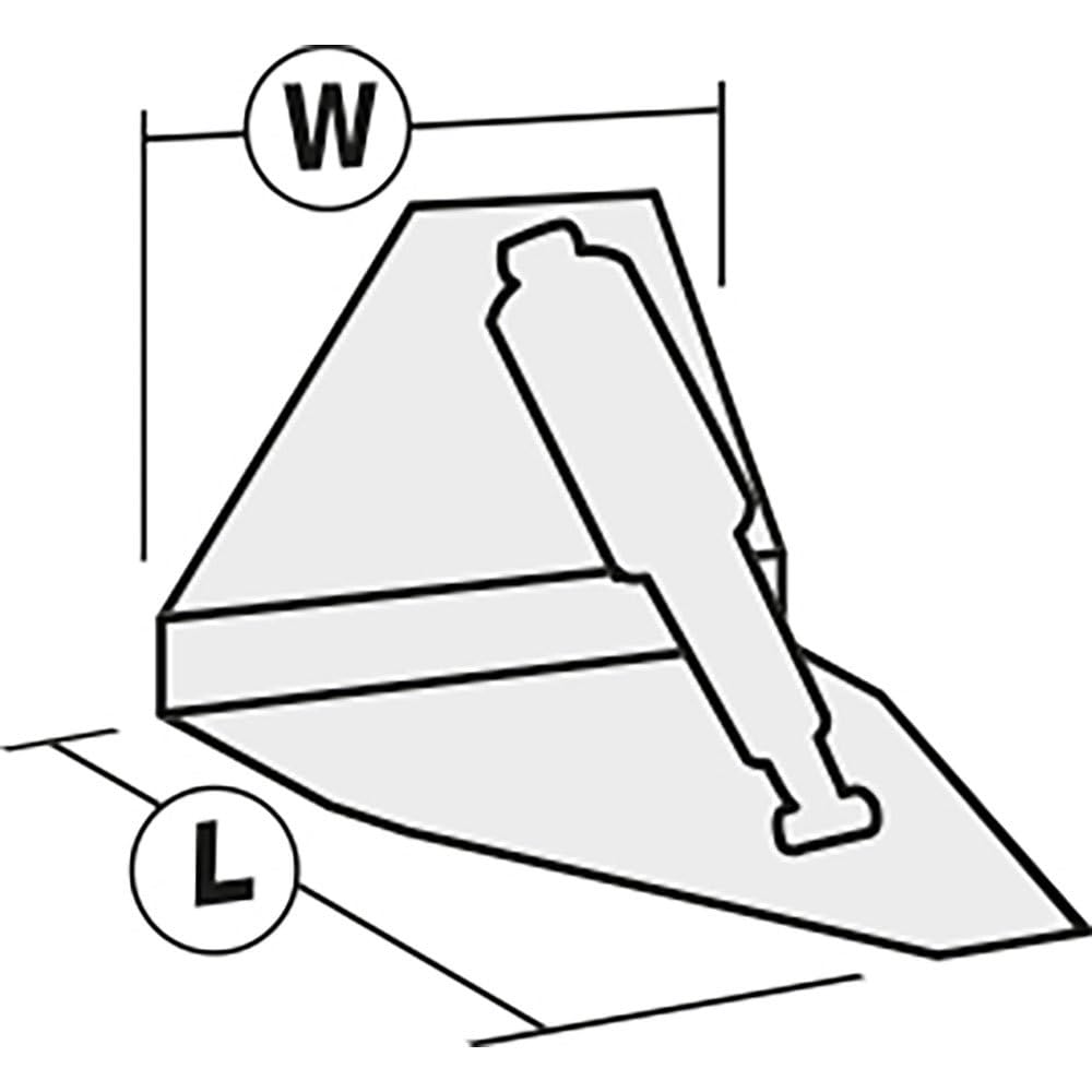 Lenco 15049101 Electric Trim Tab Kit 12V 18x12 Single Actuator