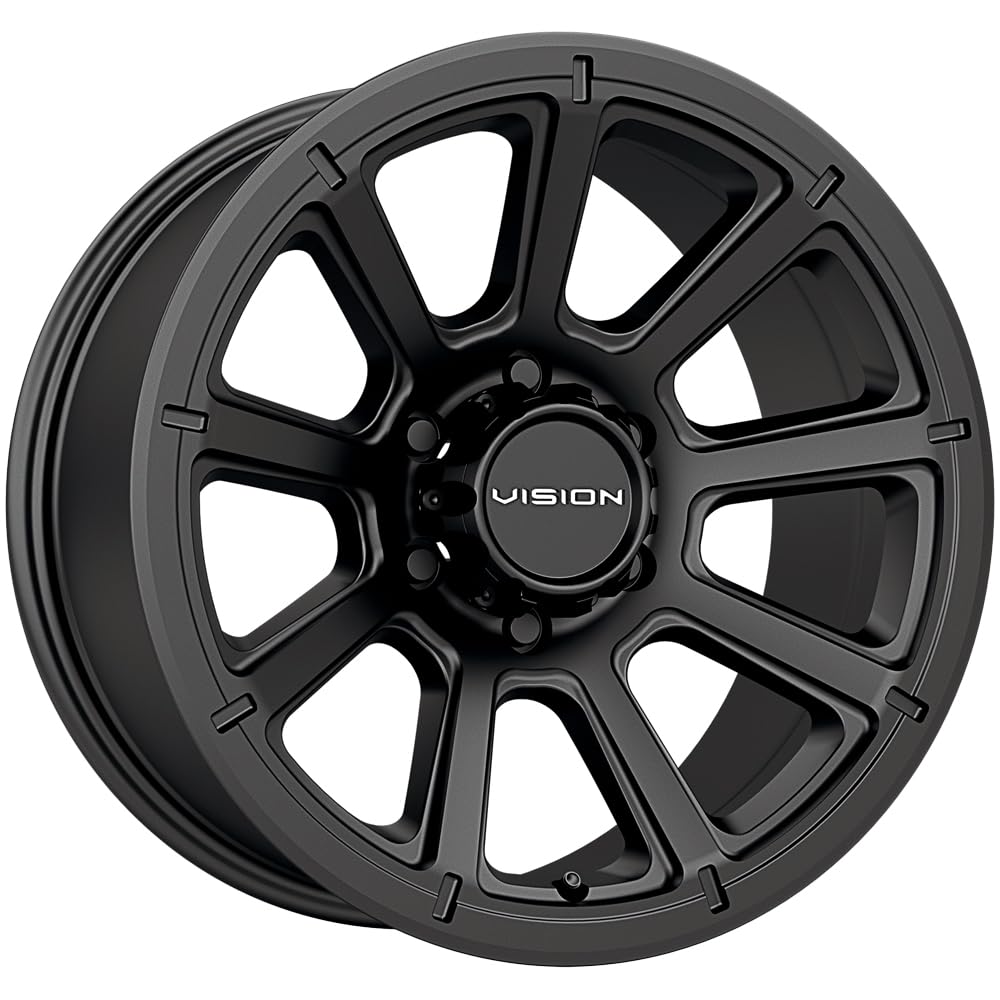 Vision Wheel 353VTH5683MB0 353 Turbine Matte Black Wheel 6x5.5 Bolt Pattern