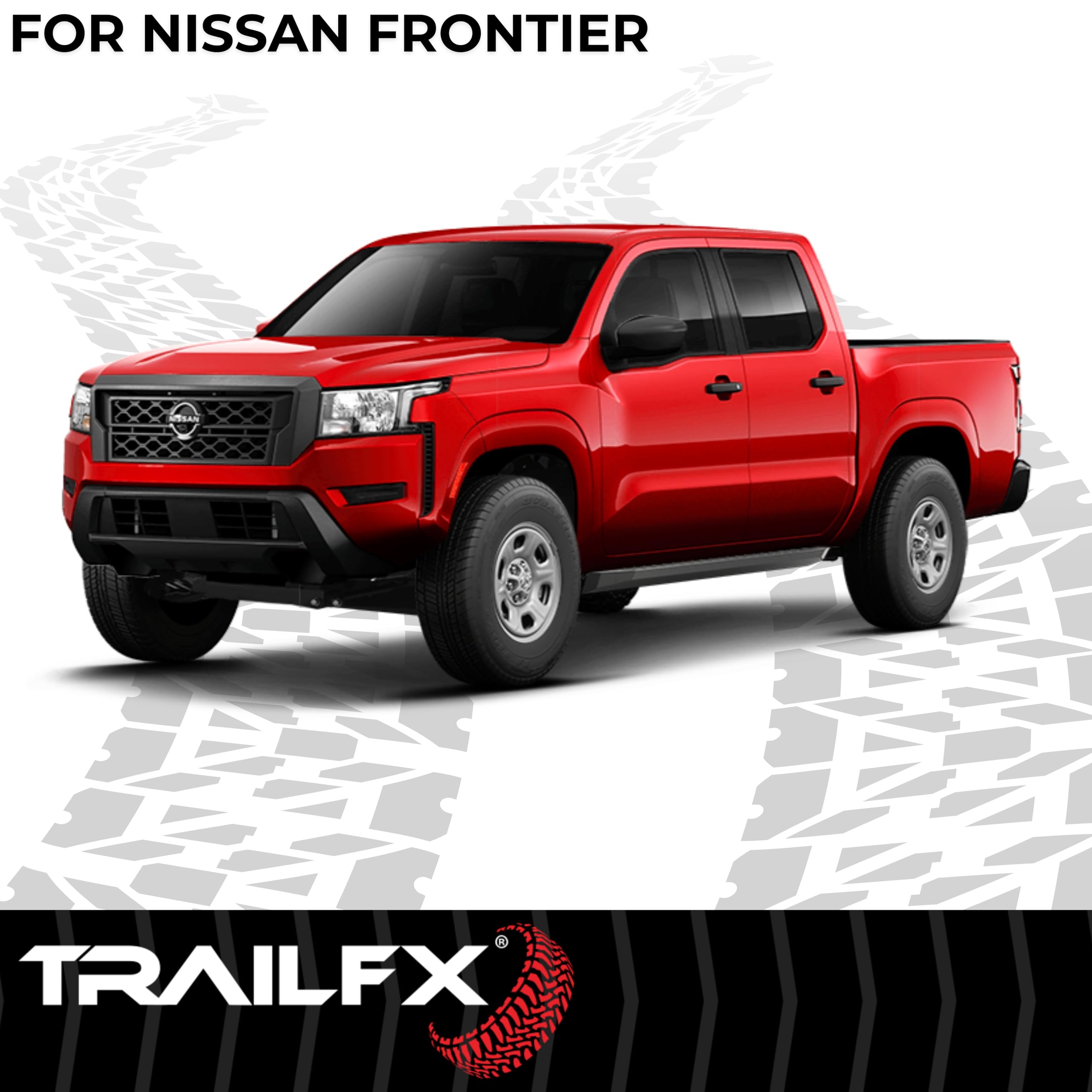 TrailFX ORB011 Running Boards for 2024-2025 Toyota Tacoma Double Cab