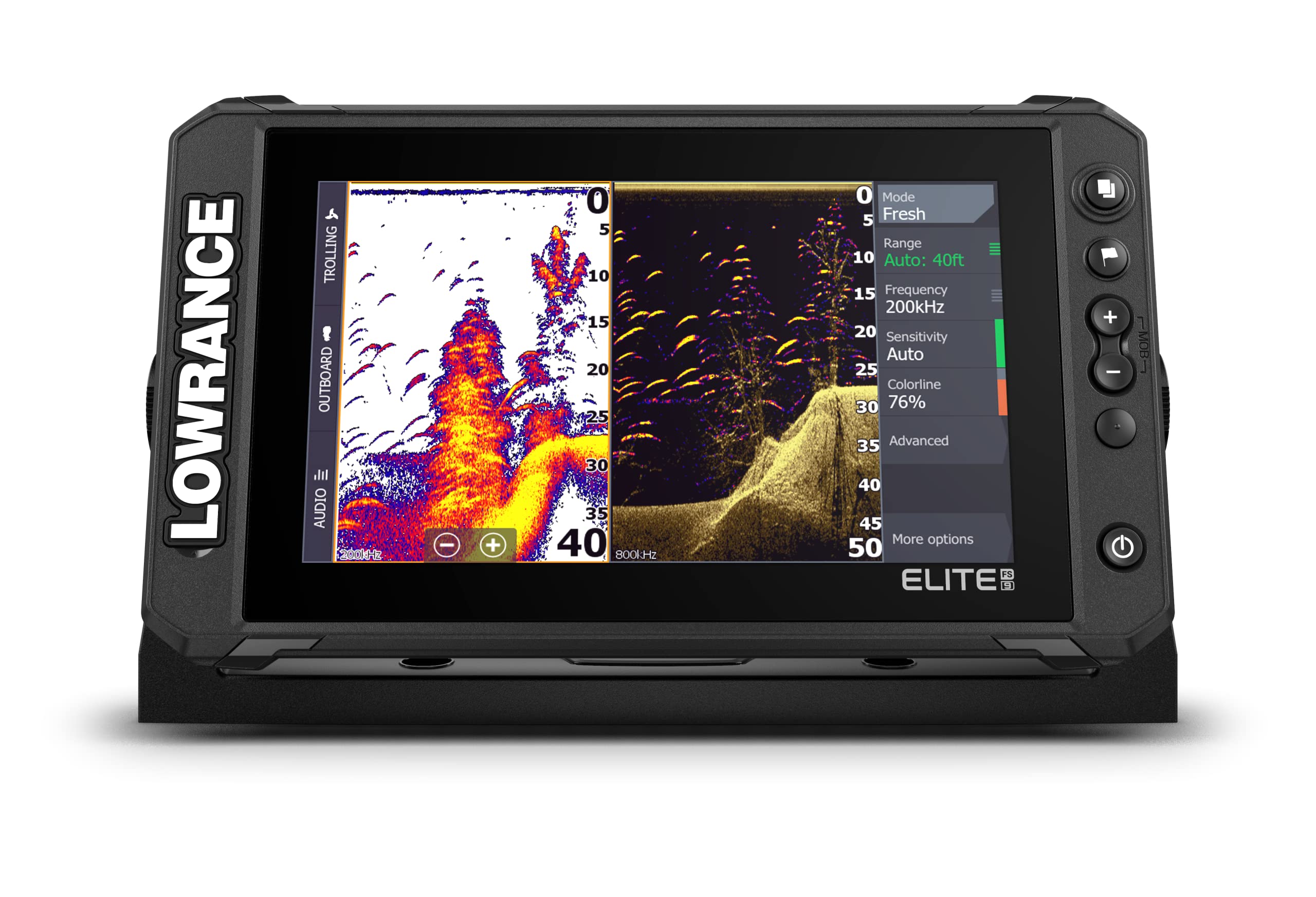Lowrance 000-15692-001 Elite FS 9 Fishfinder Chartplotter with Active Imaging 3-in-1