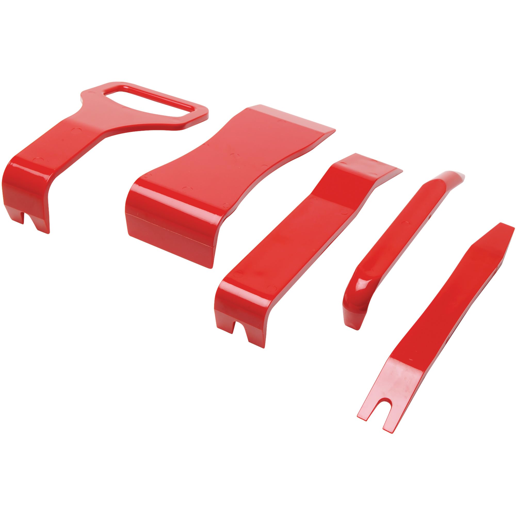 Performance Tool W80648 5-Piece Plastic Pry Bar and Trim Removal Tool Set