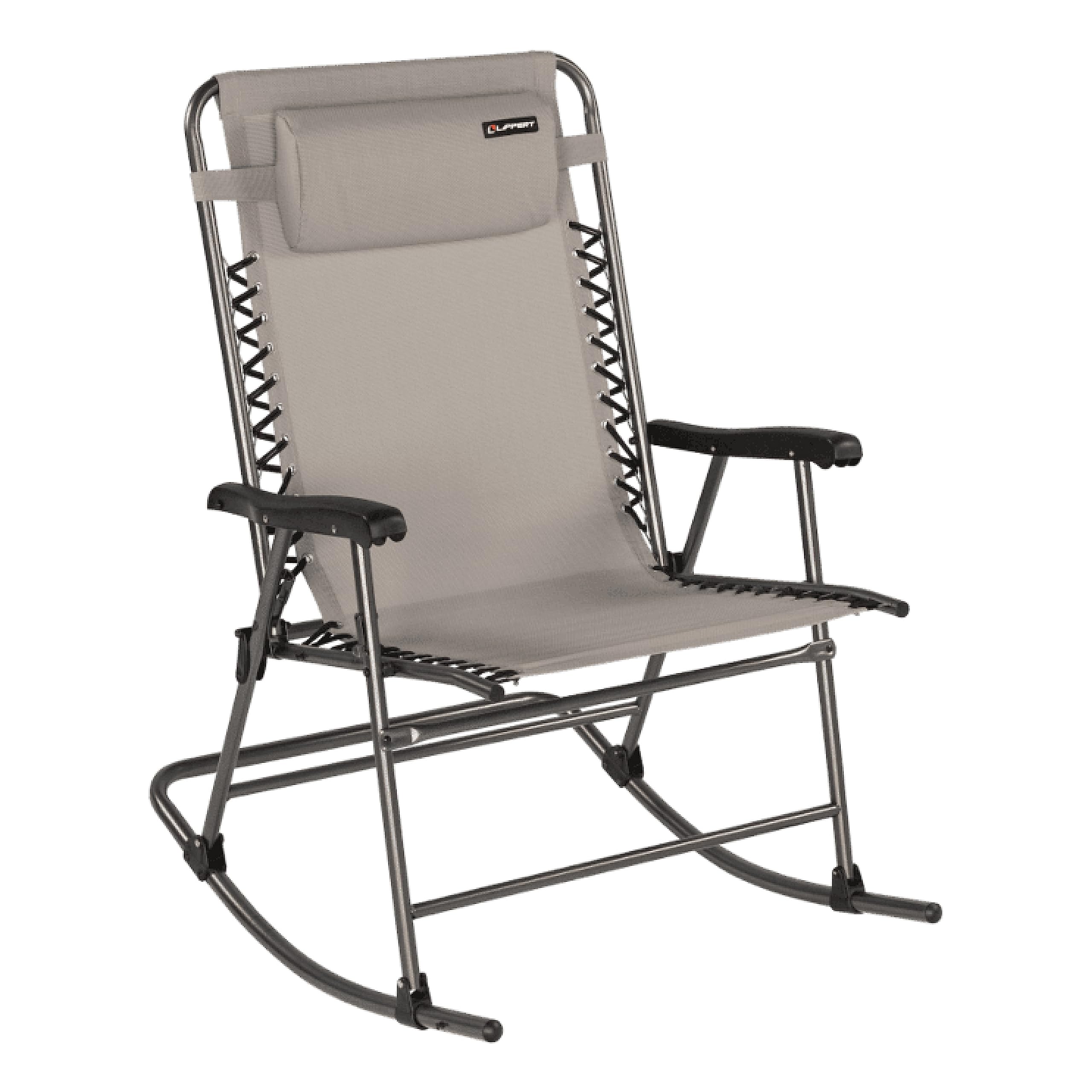 Lippert Components 2021123284 Stargazer Folding Rocking Camp Chair Sand