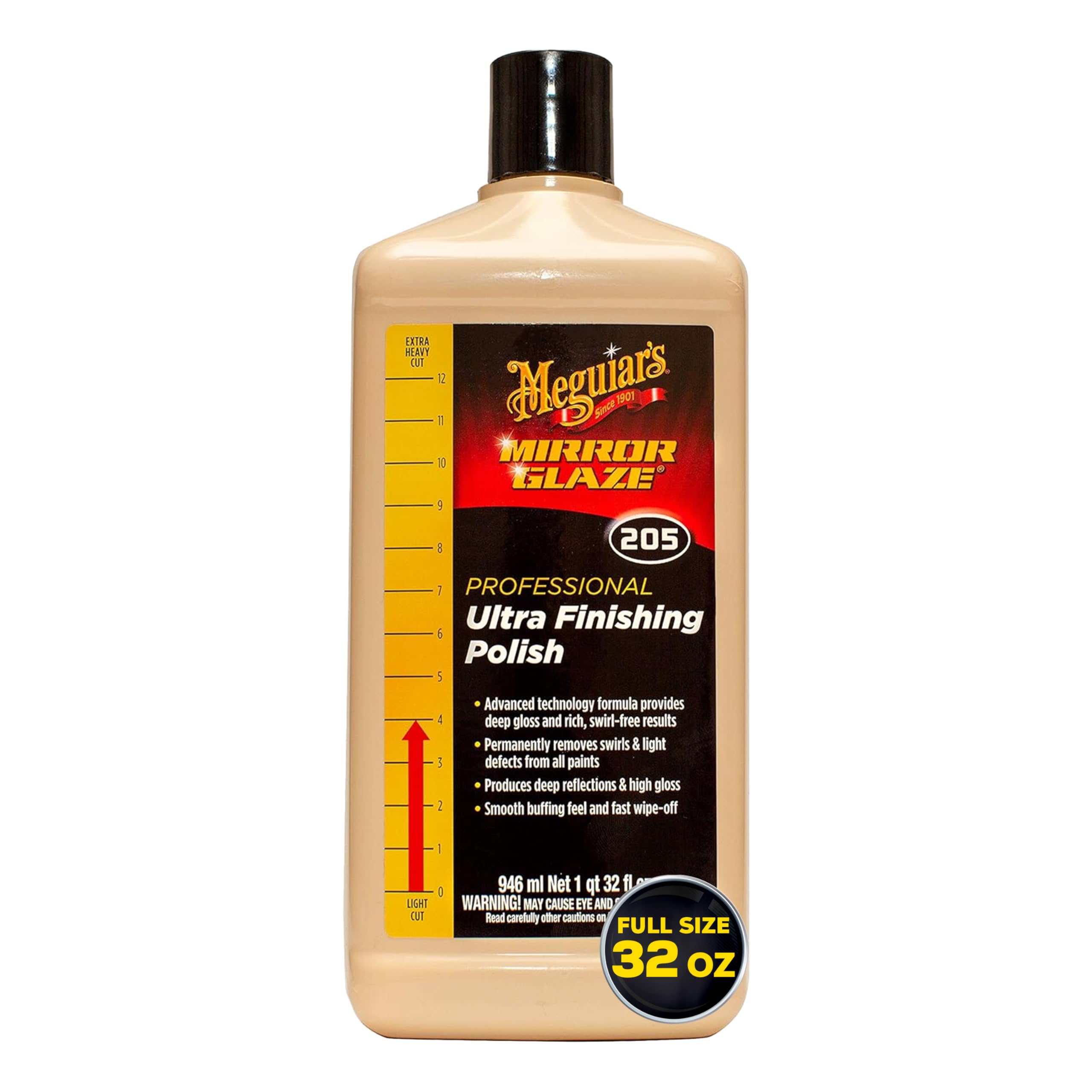 Meguiars M20532 Mirror Glaze Ultra Finishing Polish 32 oz