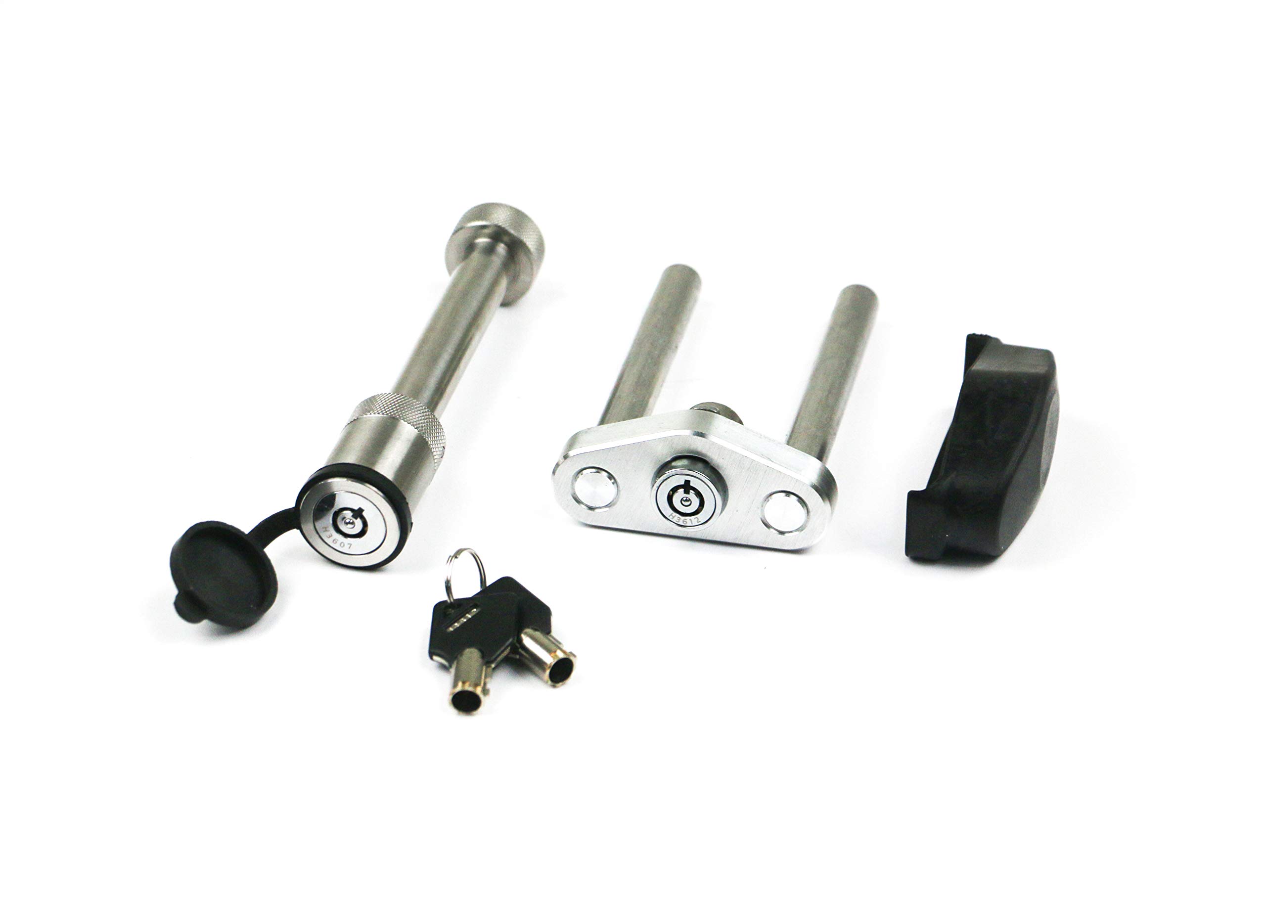 Weigh Safe WS06 Dual Pin Lock Plate Key Assembly - Hitch Locking Pin Combo Keyed Alike