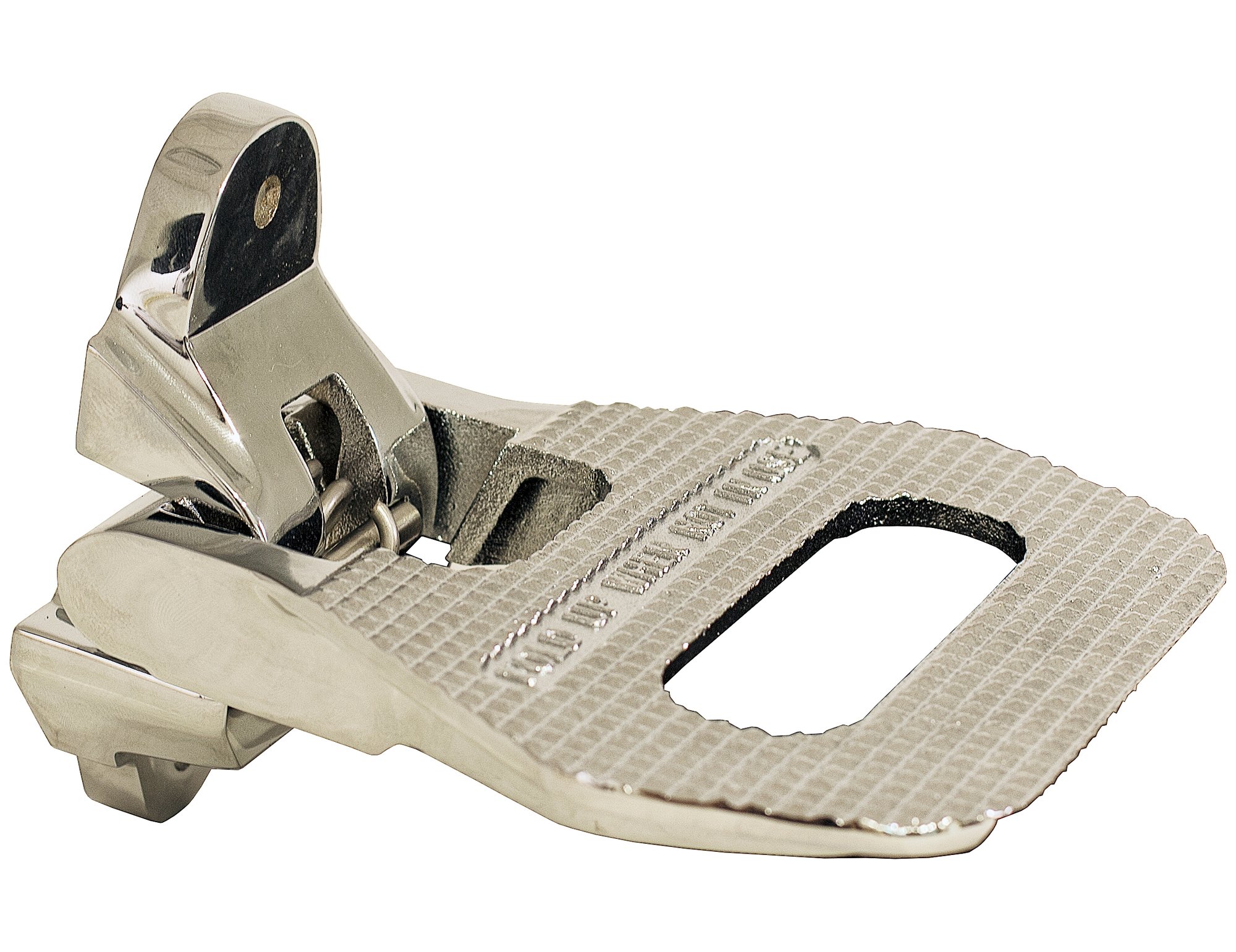 Buyers 5236586 Safety Folding Foot/grab Stepzinc Finish
