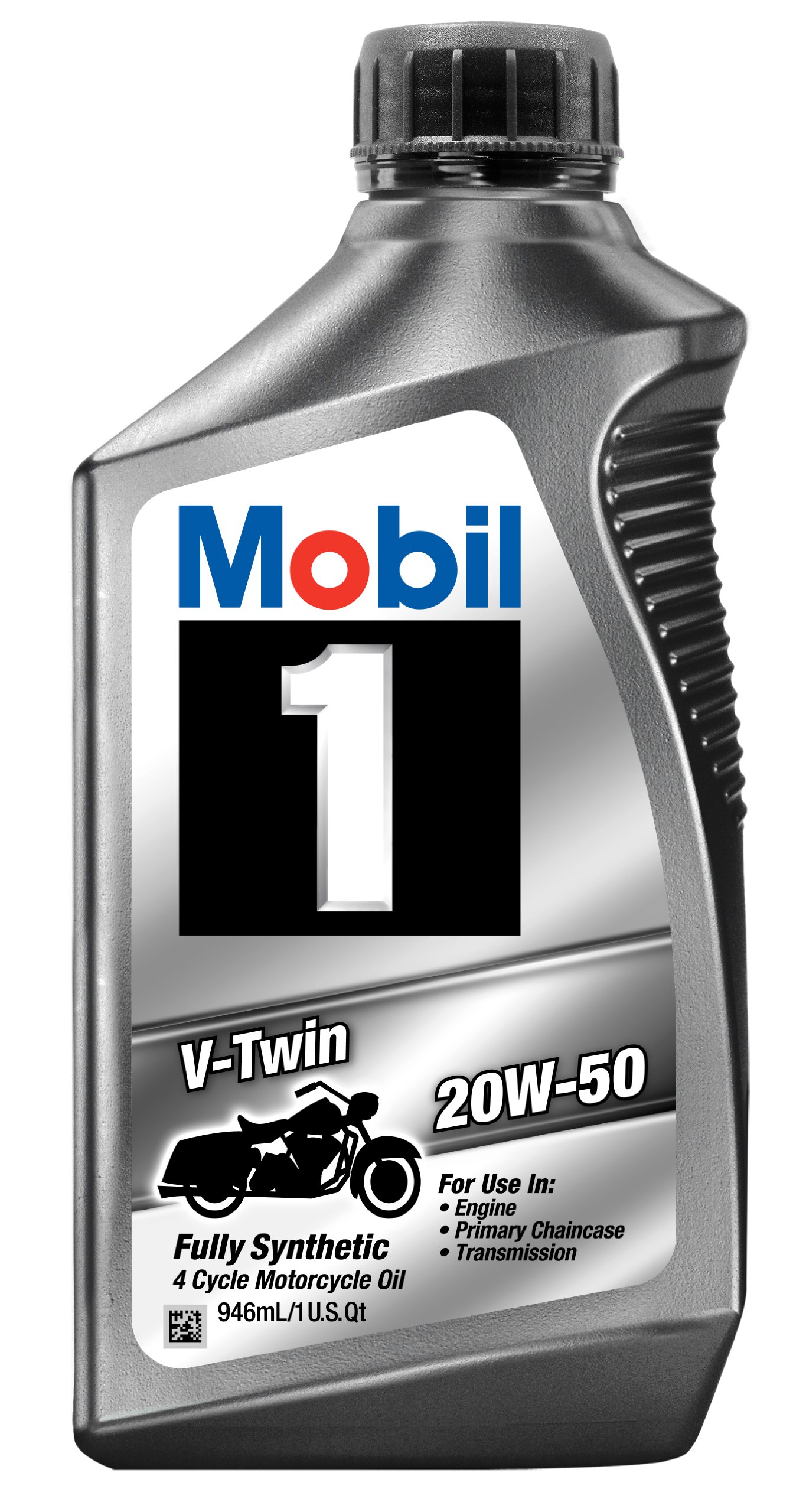 Mobil 112630 Mobil 1 V-Twin 20W-50 Synthetic Motorcycle Oil