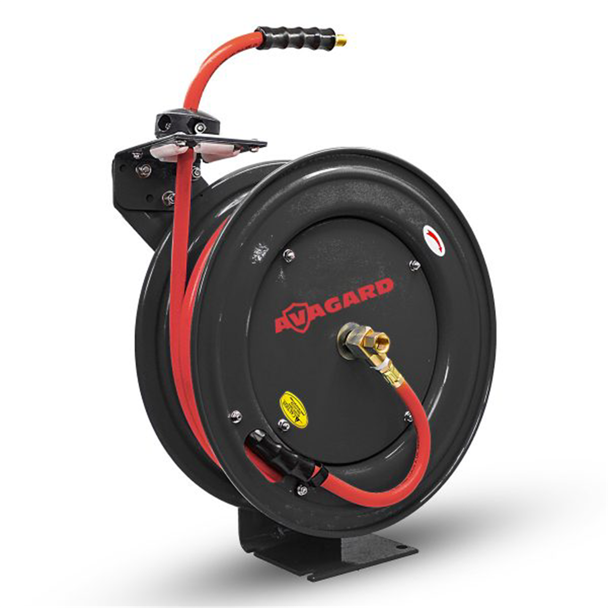 Avagard 10010169 BluBird Air Hose Reel 3/8" x 50' 300 PSI Steel Retractable