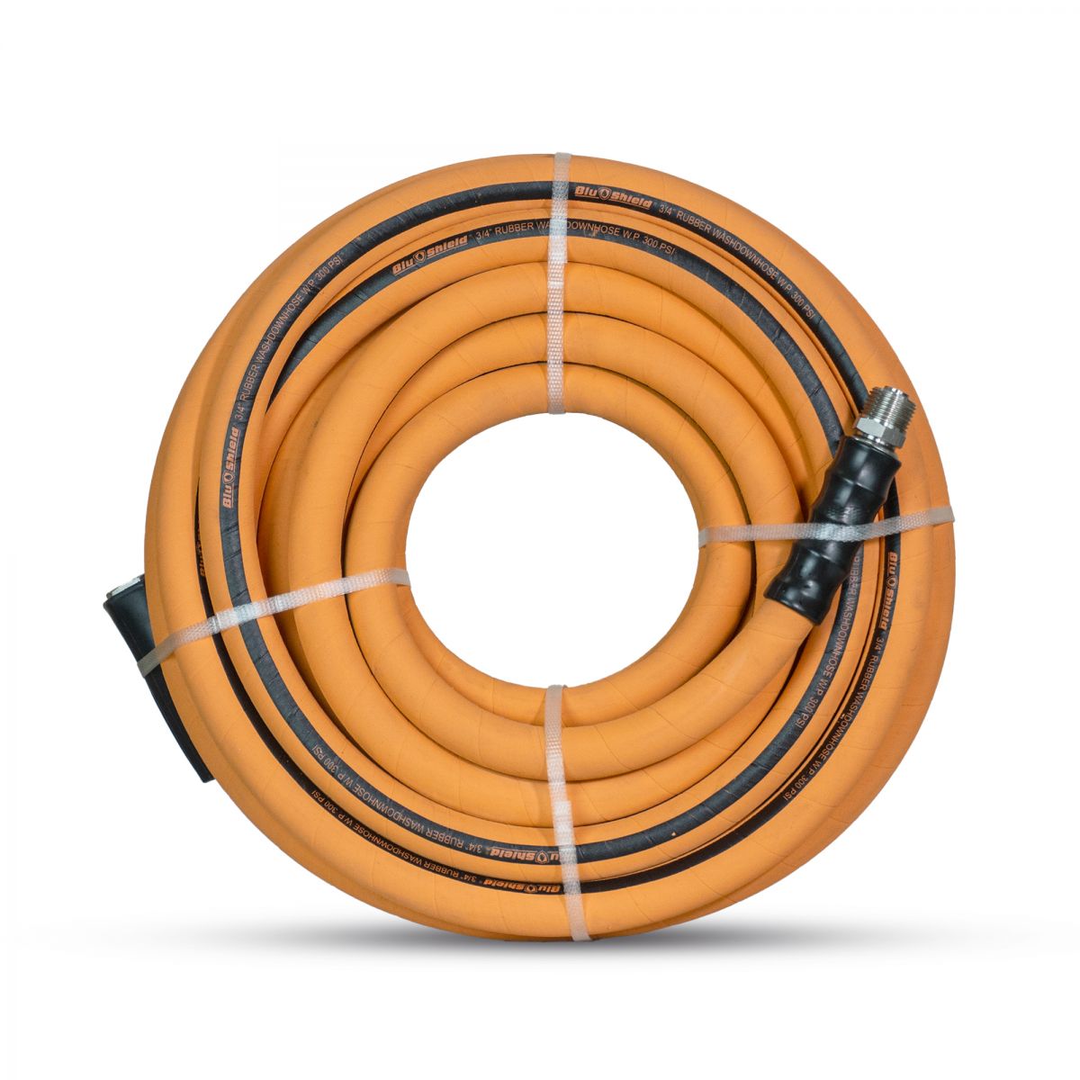 Blushield WD3450 Rubber Wash Down Hose 3/4" x 50' - Orange
