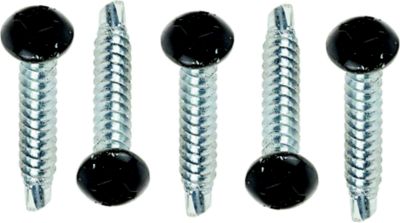 AP 012-PTK500BL 8 X 1 Pan Head Tri-Screw Self-Drilling Fastener - Black