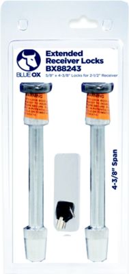 Blue Ox BX88423 Receiver Lock Kit 5/8" Pin 20,000 lb Rated