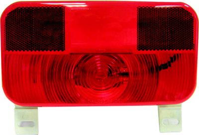 Anderson Manufacturing V25923 Anderson V25923 25921/25923 RV Stop, Turn, And Tail Light W/Reflex, Driver Side w/License Plate Light & Bracket