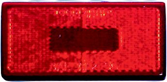 Fasteners Unlimited CMD00356 Creative Products Group CMD00356 Command® Rectangular 12V Clearance Light, Light w/ Red Lens,Size: 3-7/8" x 1-7/8" x 1-3/4"