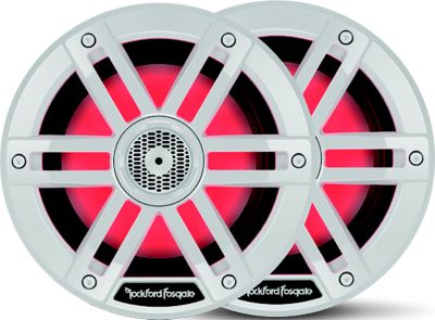 Rockford Fosgate M1-65 Color Optix Marine 2-Way Speakers 6.5" White