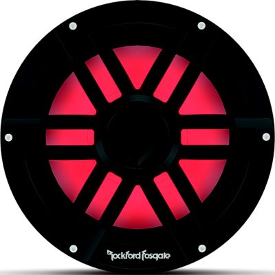 Rockford Fosgate M1D2-10B 10" Color Optix Marine Subwoofer DVC 2-Ohm Black