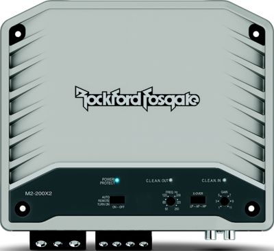 Rockford Fosgate M2-200X2 Element Ready Marine Amplifier 200W 2-Channel Class D