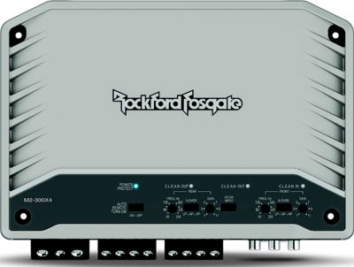 Rockford Fosgate M2-300X4 Element Ready 4-Channel Marine Amplifier 300W RMS