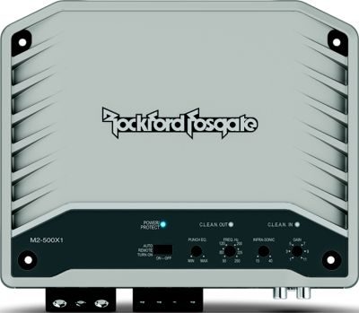 Rockford Fosgate M2-500X1 Element Ready Marine Mono Amplifier 500W