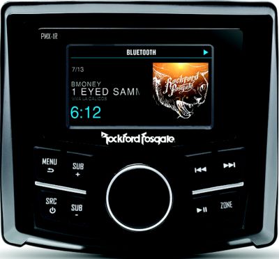 Rockford Fosgate PMX-1R Punch Marine Wired Remote Control with Color Display