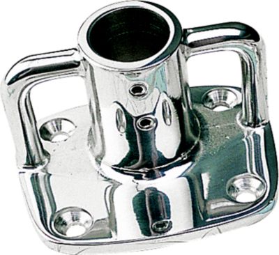 Sea-Dog Line 270540-1 Sea-Dog 270540 Lifeline Fitting, 4° Rect. Base, 1"