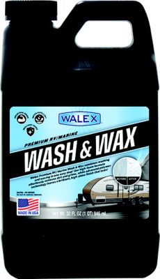 Walex Products WALWW1G Premium RV Marine Wash & Wax 1 Gallon