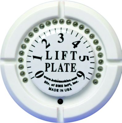 Bob'S Machine 110-310000 Bob's Machine Shop 110310000 Jack Plate LED Lift Gauge Kit, White