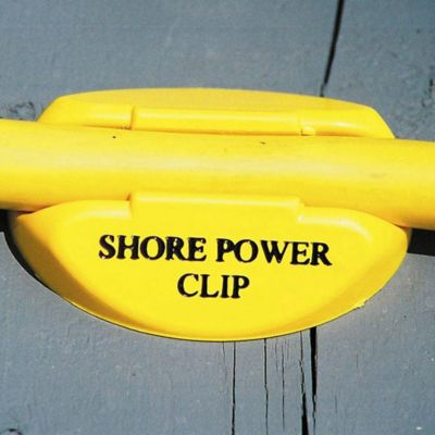 Dock Edge DE91205F Dock Edge DE91205F Shore Power Clip, for 50Amp Cord, Yellow