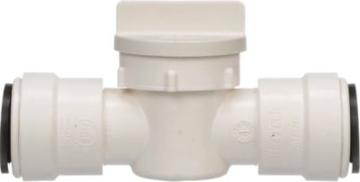 Sea Tech 0959098 Aqualock 0959098 Plastic Fitting, Straight Valve, 1/2" CTS