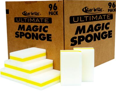 Starbrite 041000-96 Ultimate Magic Sponge Scuff Eraser 96-Pack