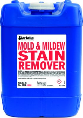 Starbrite 856GA5CB Star brite 74-856GA5CB Professional-Grade Mildew & Mold Stain Remover+, 5 Gal. carboy