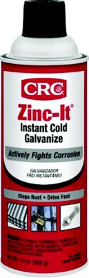 CRC Industries 1003659 Zinc-It Instant Cold Galvanize Spray 13 oz