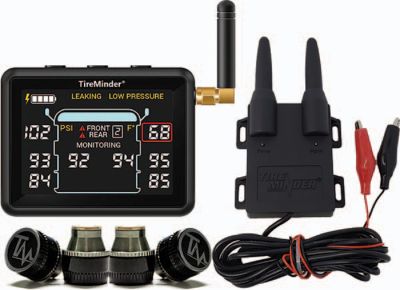 Minder Research TM22141 Tireminder I10 TPMS with Rhino Booster and 4 Transmitters