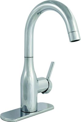 Valterra PF231310 8" Premium Power Boost Pull Down Kitchen Faucet Brushed Nickel