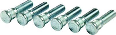 Lippert Components 2023134013 Wheel Lug Studs 1/2"-20 x 2" Press-In 6-Pack