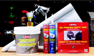 Lippert Components 862422 SuperFlex TPO RV Roof Installation Kit White