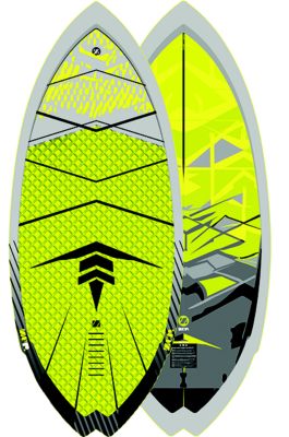 ZUP Watersports ZUP-04649 Hornet Skim-Style Wakesurfer Board 4'11"