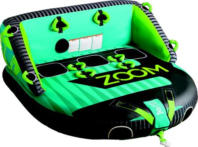 ZUP Watersports ZUP-75885 ZOOM 3 3-Person Towable Tube with Dual Tow Points