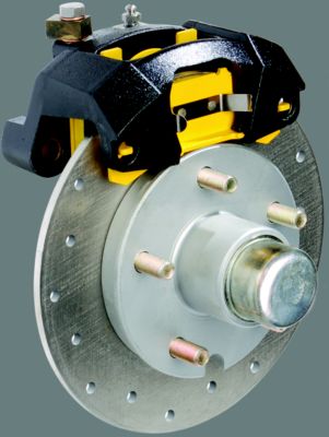 Dexter Marine Products K71-G00-43 G5 12" Stainless Steel Disc Brake Assembly 6 Lug