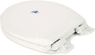 Camco 41727 Camco 41727 Replacement Lid and Seat f/Premium Ceramic RV Toilet 41715, Bone