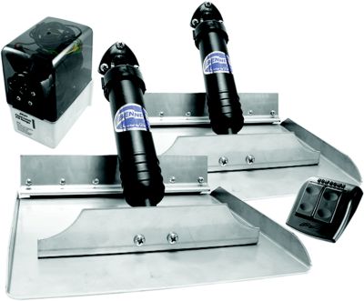 Bennett 6BT-50000-77-00 Hydraulic Trim Tab System with Eurostyle Control 12" x 9"