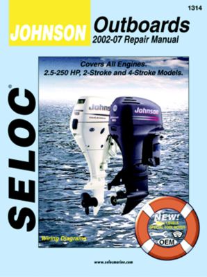 Seloc Publishing 18-01314 Marine Repair Manual for Johnson Outboards