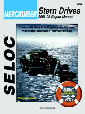 Seloc Publishing 18-03208 Seloc Marine Manual For MerCruiser Stern Drive/Inboard