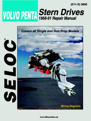 Seloc Publishing 18-03600 Seloc Marine Manual For Volvo Penta Stern Drive