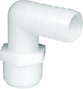 Brass Fittings EL3858 Nylon Hose Barb Elbow