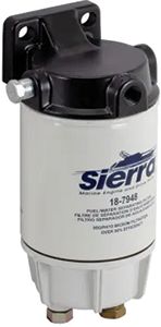 Sierra 18-99289 Fuel Water Separator Kit with Metal Bowl for Racor