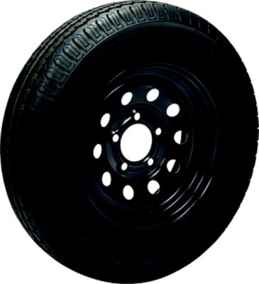 Seachoice 3S525 ST205/75D14 Bias Trailer Tire & Wheel Assembly 5-Lug
