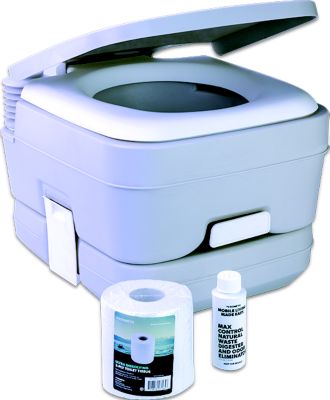 Sealand 9108557350 Doemtic 331962060 Bonus Pack: </b>Model 962 portable toilet 2.5 gal.  with bonus tissue and treatment.