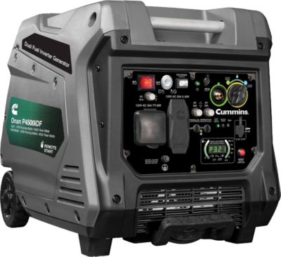 Cummins Onan P4500iDF Dual Fuel Portable Inverter Generator 4500W