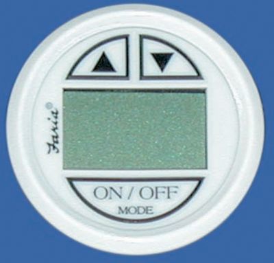 Faria Instruments F13151 Digital Depth Sounder Gauge with In-Hull Transducer