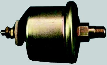 Faria Instruments F90512 Faria 80 PSI Single Station Oil Pressure Sender 1/8" Thread, Standard Ground